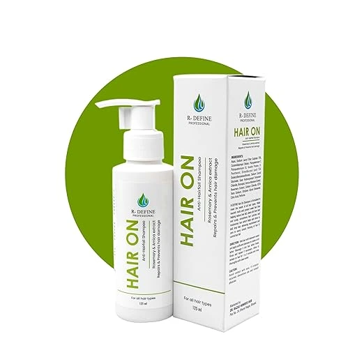 Hair On Anti - Hairfall Shampoo, Repairs & Prevents hair damage For all Hair type 125ml (Pack of 1)